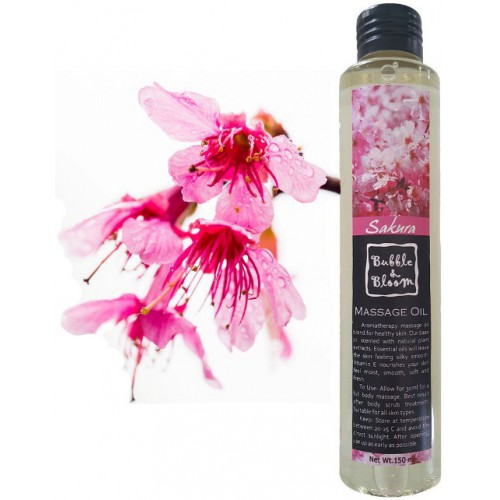 Aceite de masaje sakura